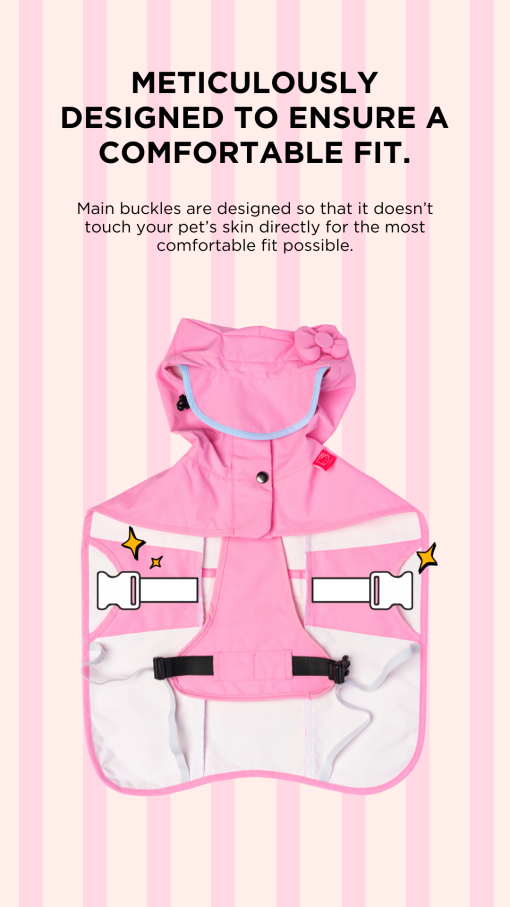 Hello Kitty Easy Wear Raincoat - Blue - Image 11