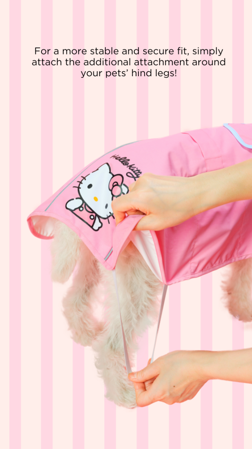 Hello Kitty Easy Wear Raincoat - Blue - Image 12