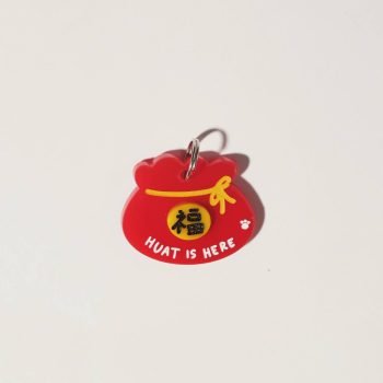 Huat is Here Fortune Bag Charm