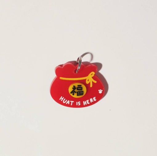Huat is Here Fortune Bag Charm