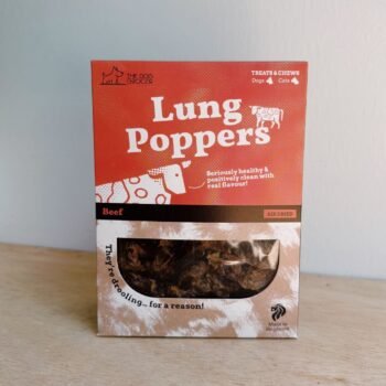 Beef Lung Poppers Retail Pack