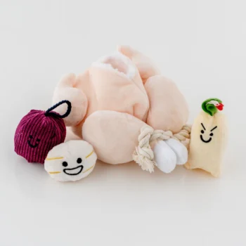 Alternative view of Ginseng Chicken Snuffle Toy