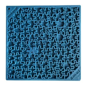 Blue Jigsaw Lickmat