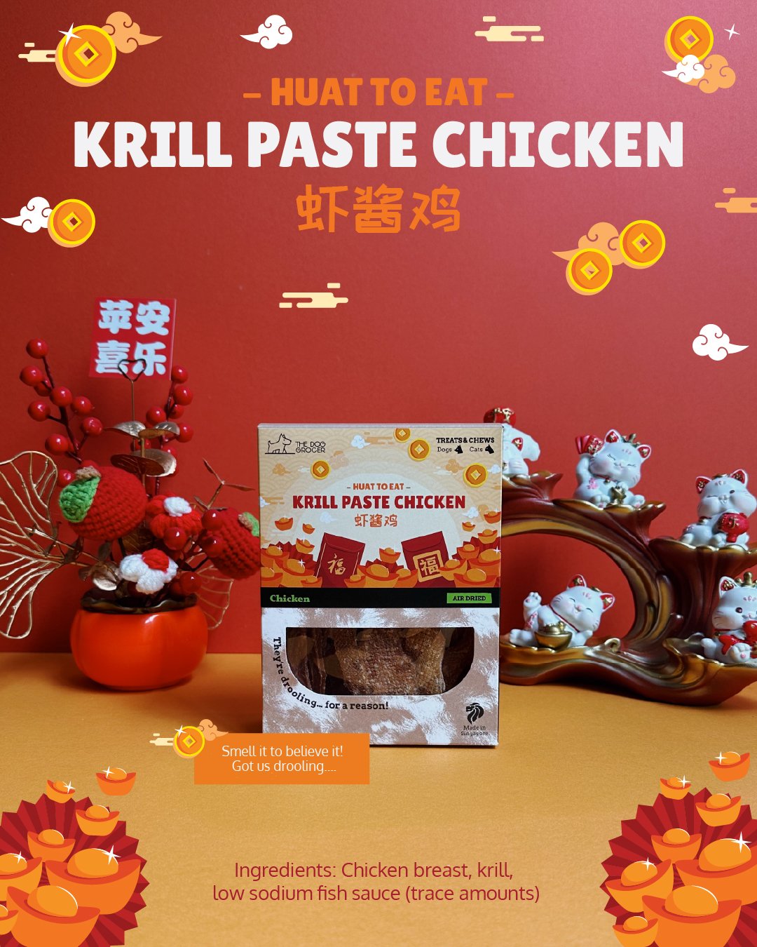 Krill Paste Chicken