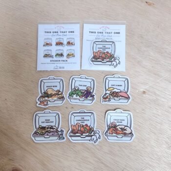 Sticker Pack (All 6 Cai Fun Personalities)