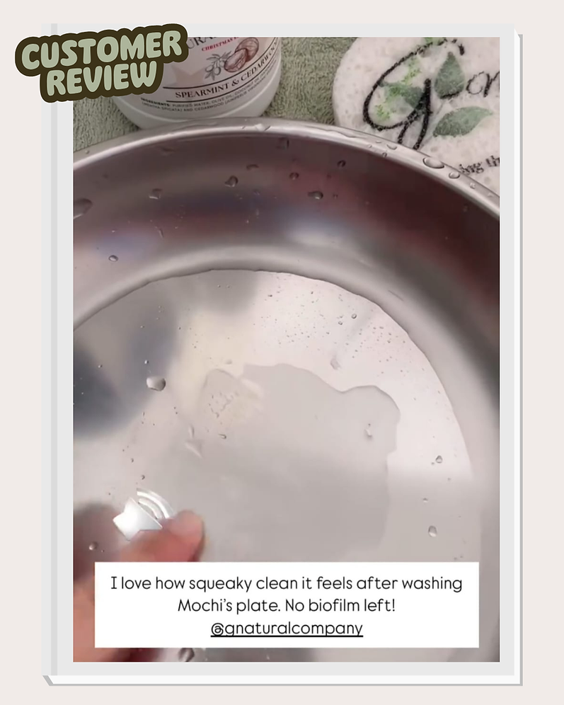 G-Natural: Natural Dish Foam (Lavender) - Image 3